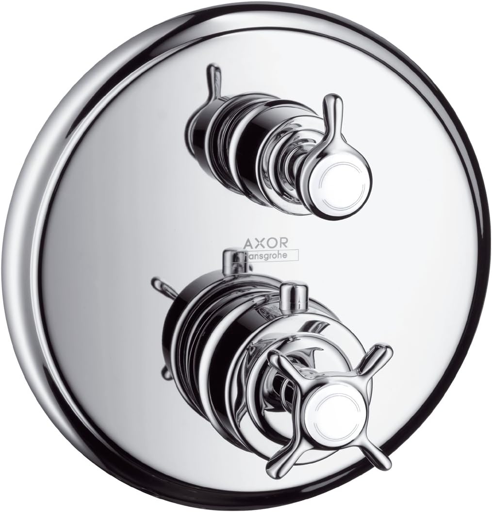 Hansgrohe Thermostat UP Axor Montreux F Set chrom mit Absperr u.Umstellventil 16820000
