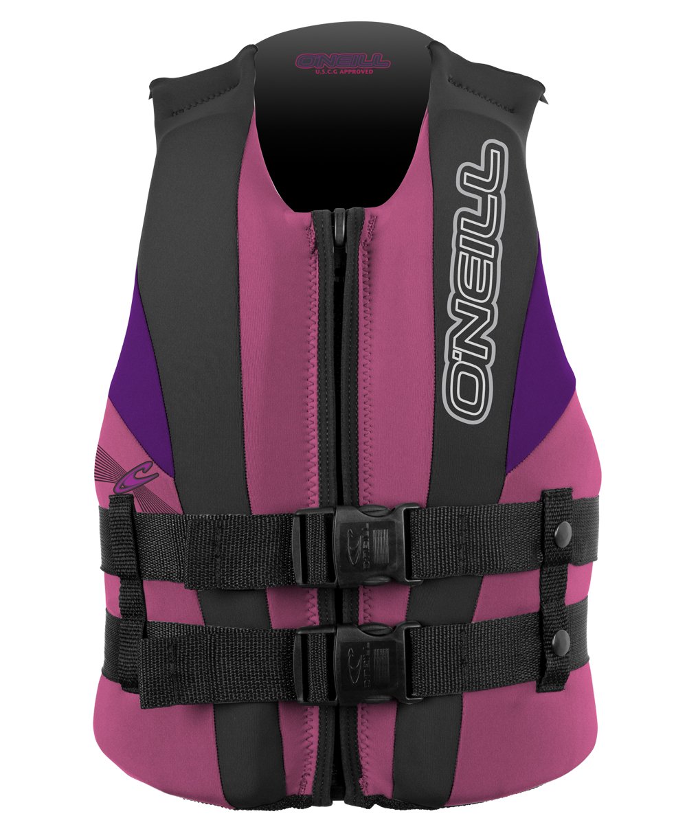 O'Neill Child Reactor USCG Life Vest, Pet/Col/UV, 30-50 lbs