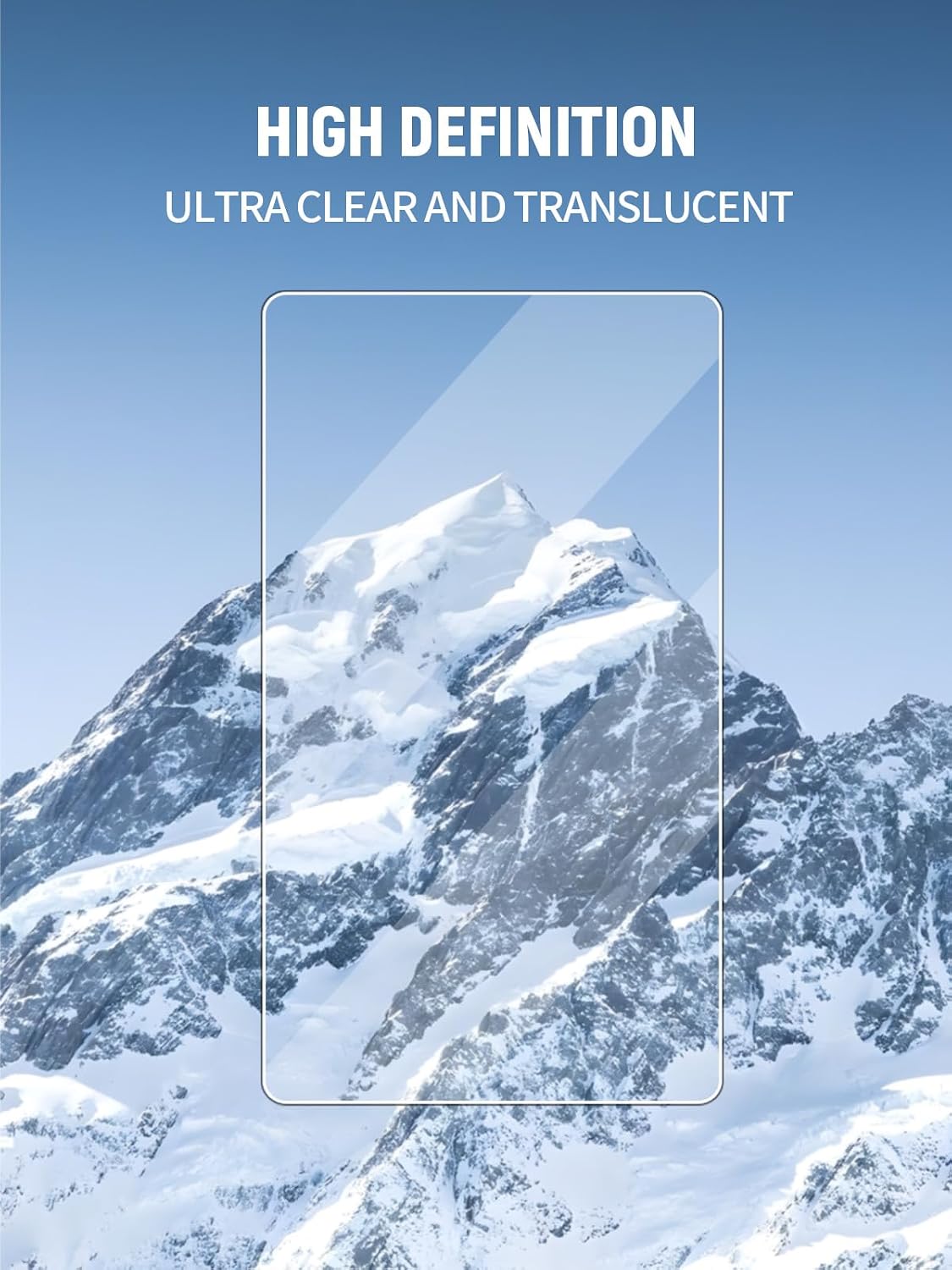 4.5" Screen Protector for PINHUI 4.5 Inch MP3 Player, Ultra-Thin Scratch-Resistant Soft Film (3-Pack, Not Tempered Glass)