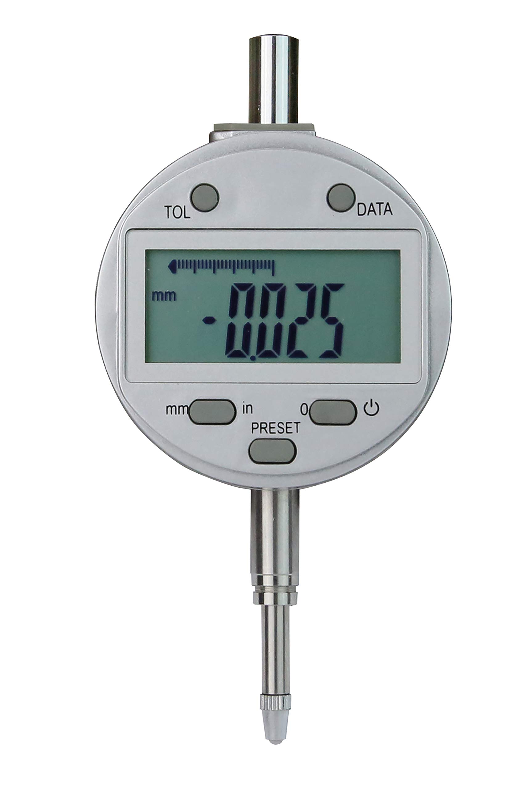 CNC QUALITÄT Digital- Messuhr 25 mm Messbereich - Ablesung 0,001 mm - Staubschutz und Wasserschutz nach IP65