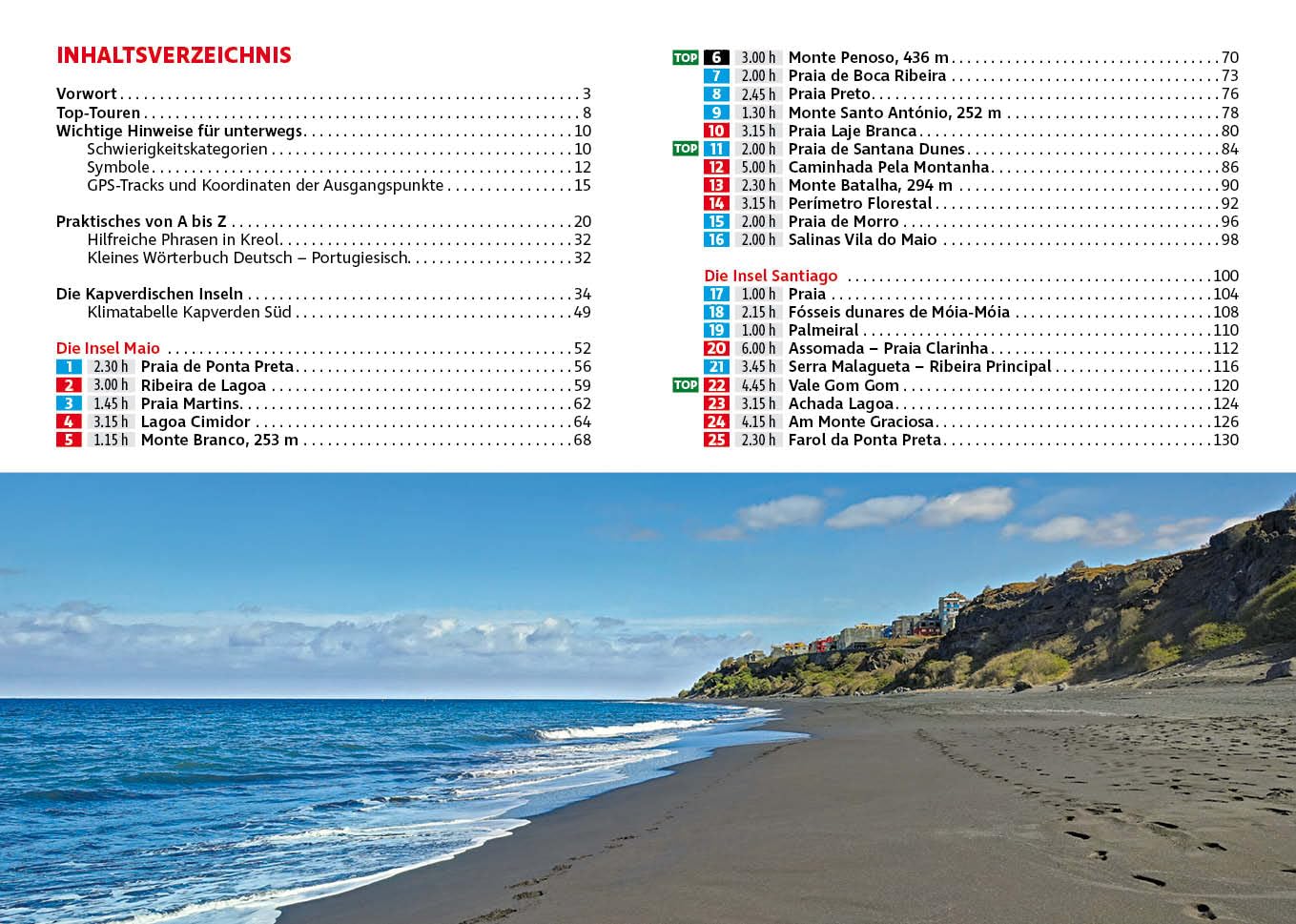 Kapverden Süd: Maio, Santiago, Fogo, Brava: 75 Touren mit GPS-Tracks (Rother Wanderführer)