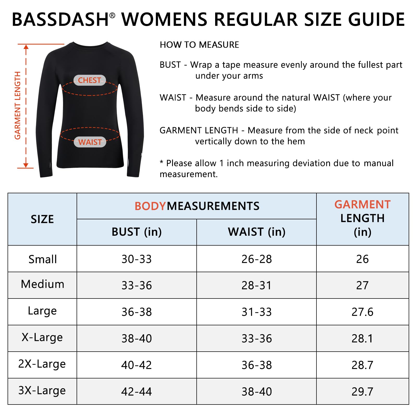 Bassdash - Camiseta de Manga Larga para Mujer con protección Solar UPF 50+ UV para Pesca, Senderismo, Rendimiento