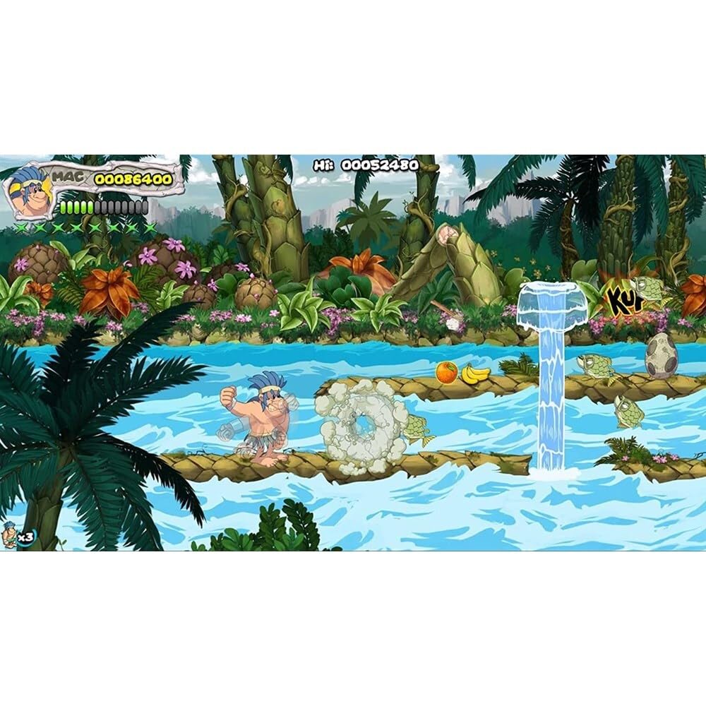 New Joe & Mac Caveman Ninja neuf PS4 - Jeux vidéo