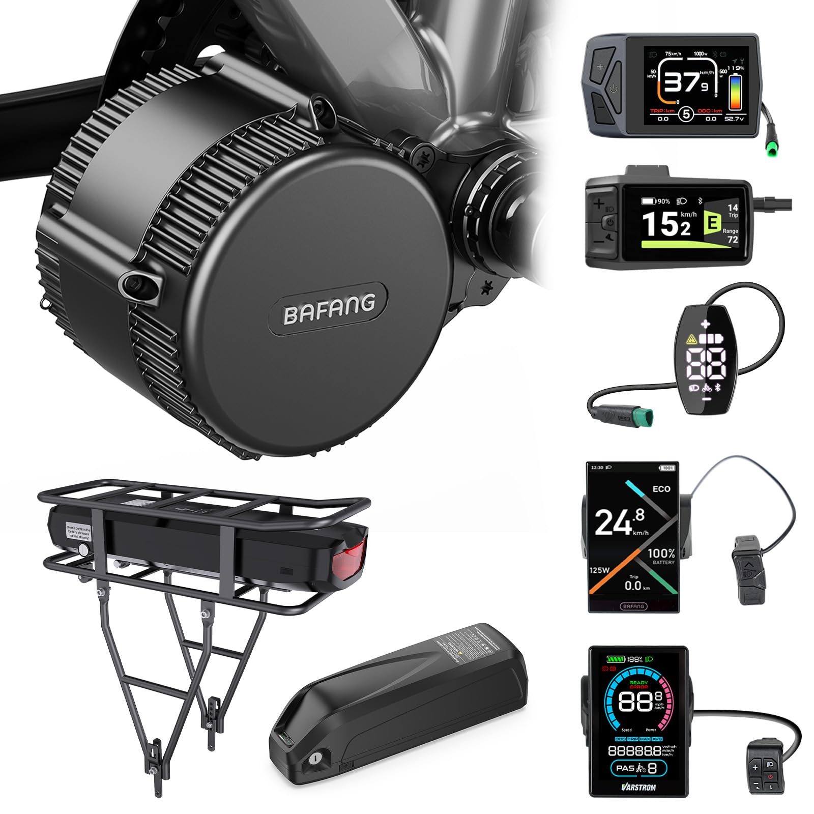 Amazon.com : BAFANG BBS02B CAN Bus 48V 750W Mid Drive Motor Kit