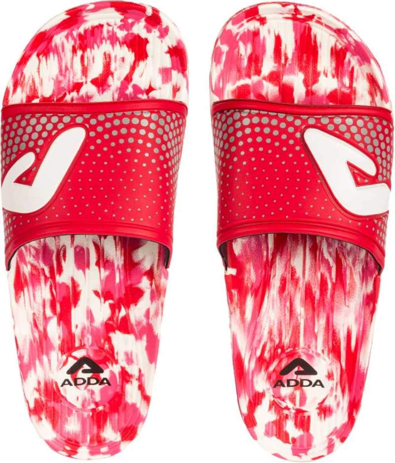 Buy ADDA Men's PVC Slippers (7, RED) at Amazon.in