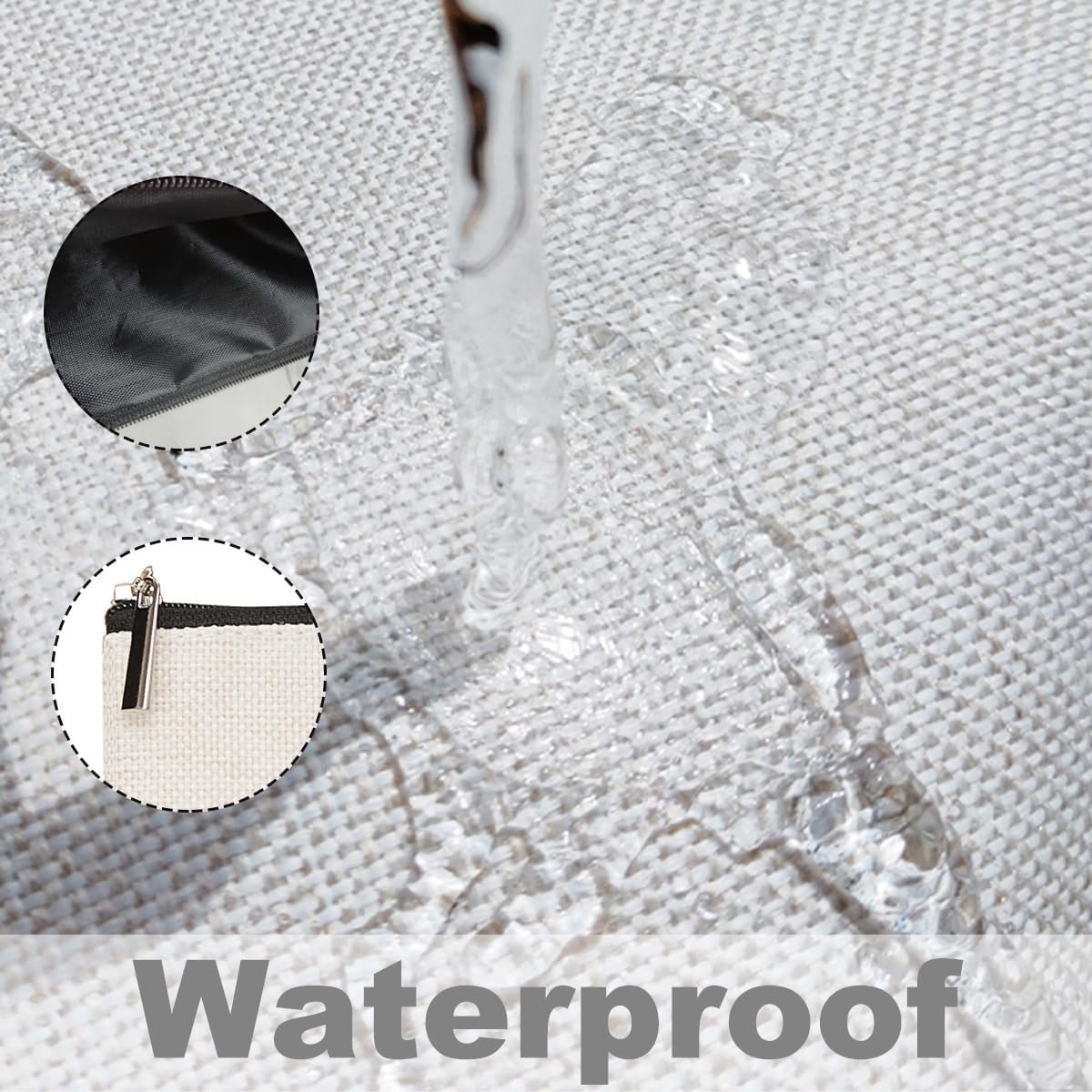 Wenboco 2 Pcs Cute Capybara Makeup Bag, Large Capacity Travel Makeup Case Cosmetic Bags for Women, Portable Pouch Purse Travel Essentials Toiletries Accessories, Christmas Birthday Gifts for Women - Image 3