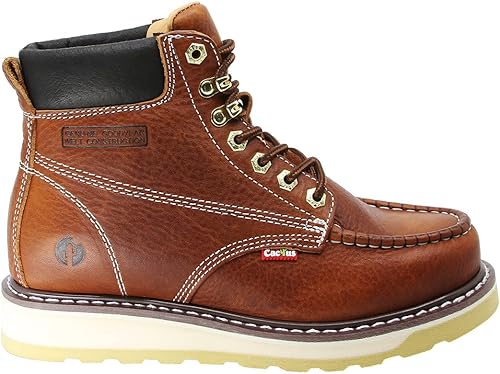 Miniatura 2 de Cactus Botas de Trabajo 6727M Marrón Claro Talla 10.5, 22,070.2 ft marrón claro