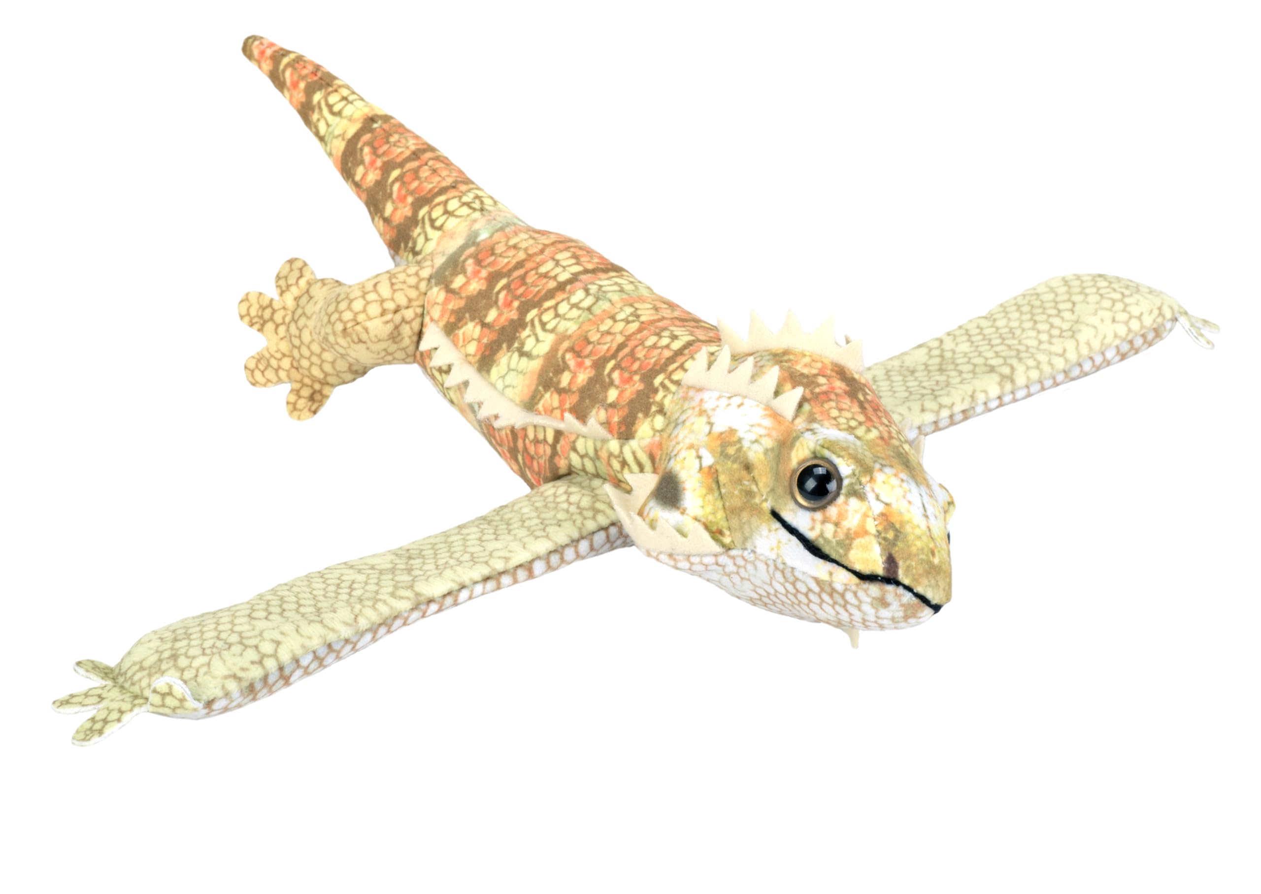 Wild Republic Huggers Bearded Dragon, Stuffed Animal, 8 Inches, Plush Toy, Fill is Spun Recycled Water Bottles