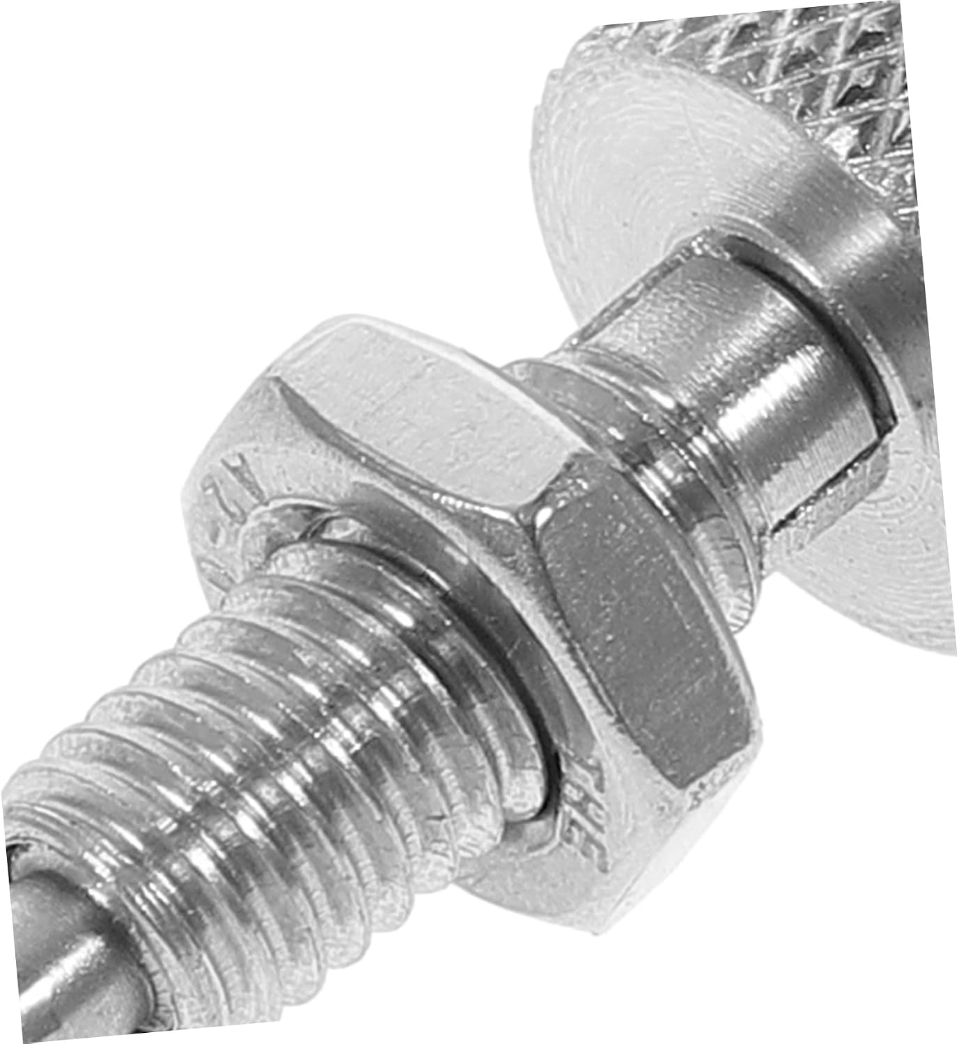 2Pcs Retractable Spring Plunger with Knurled Handle Locking Pin for Rolling Toolboxes Molds and Industrial Equipment Slip Durable Design for Easy Use
