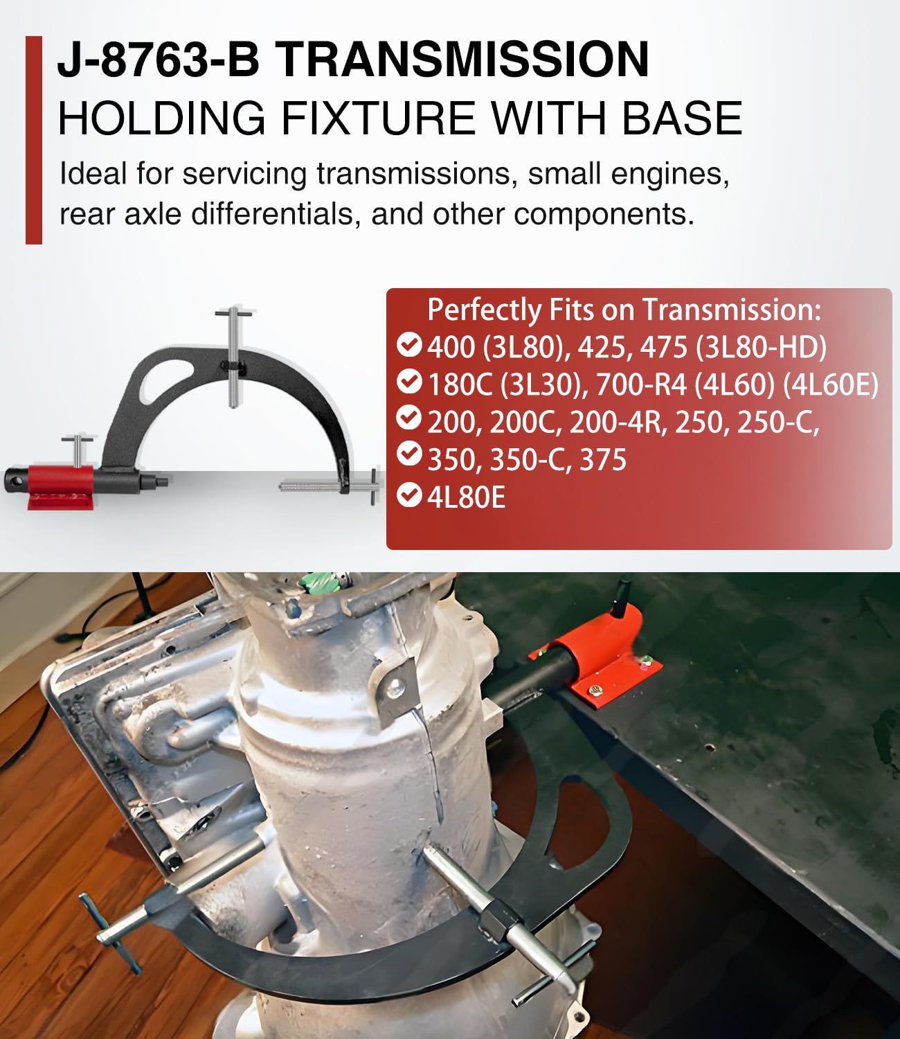 Amazon.com: J-8763-B Transmission Small Engine Holding Fixture