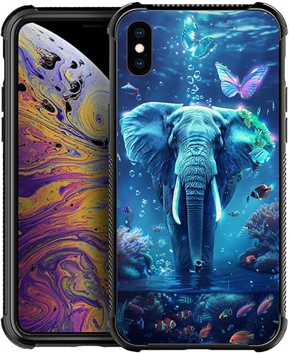 Miniatura 45 de CARLOCA Funda para iPhone, diseño de libélula de flor de loto para niñas y niños, protección antiarañazos a prueba de golpes para iPhone XR Libélula