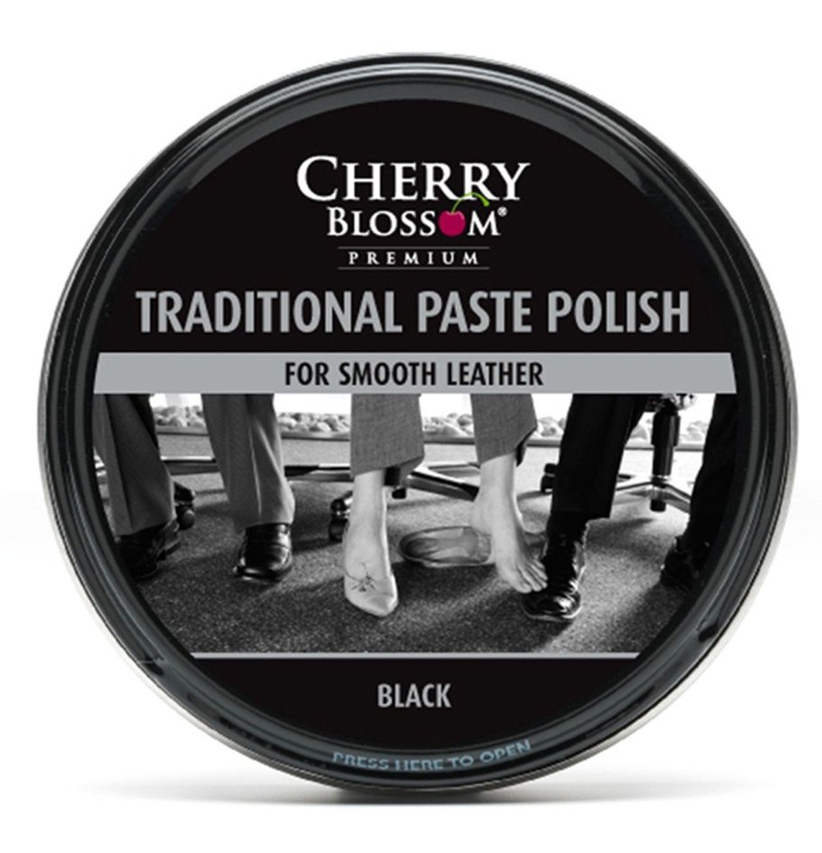 Cherry Blossom Shoe Polish,Shoepolish Black
