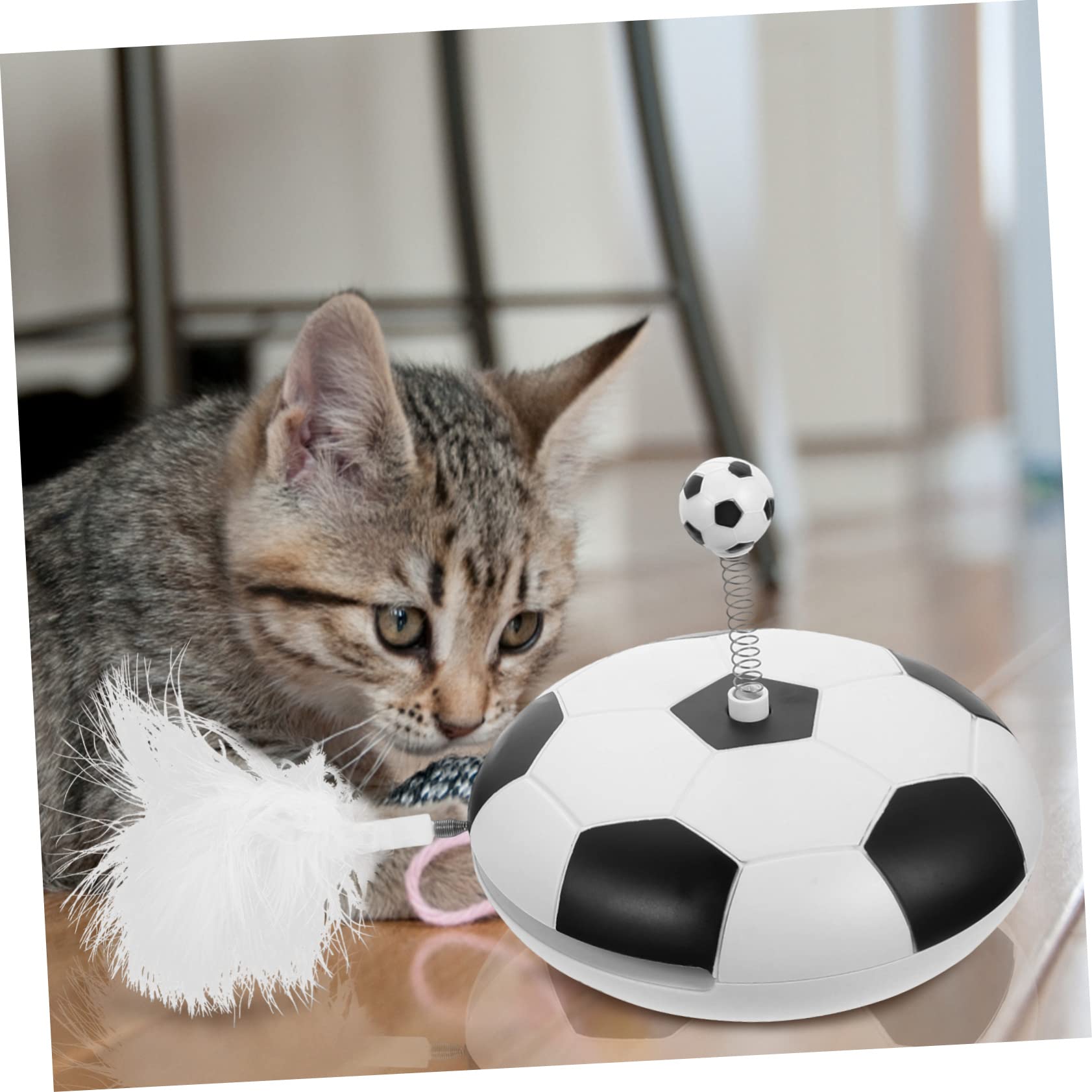 COLLBATH Jouet Automatique pour Chaton Jouet Interactif Anti-Stress Intérieur pour Chat Domestique