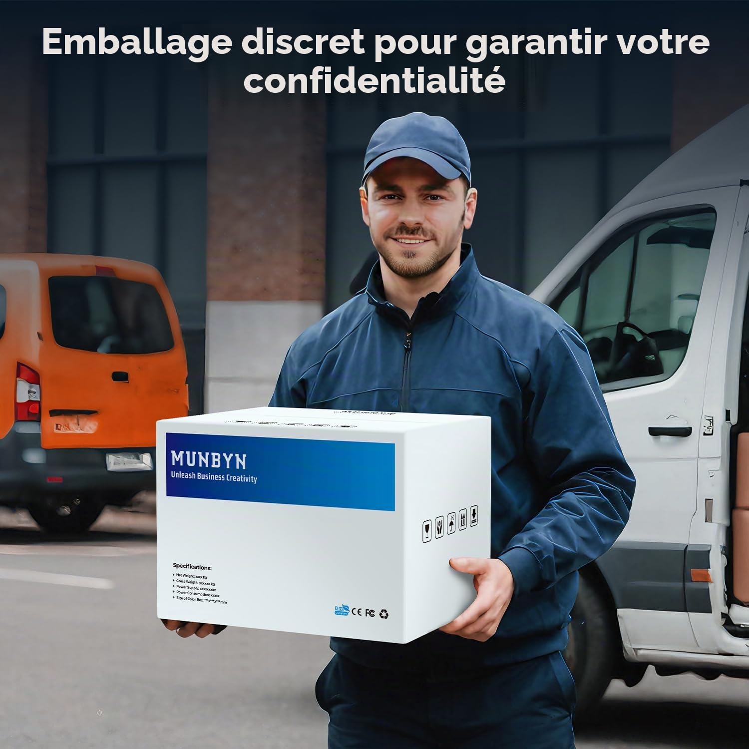 MUNBYN IMC51 Machine à compter l'argent, Compteur de billets en mode ajout+lot, Détection UV/MG/IR, Compteur de billets en EUR uniquement, 1100 billets/min, Affichage LCD, 2 ans de garantie (Gris)