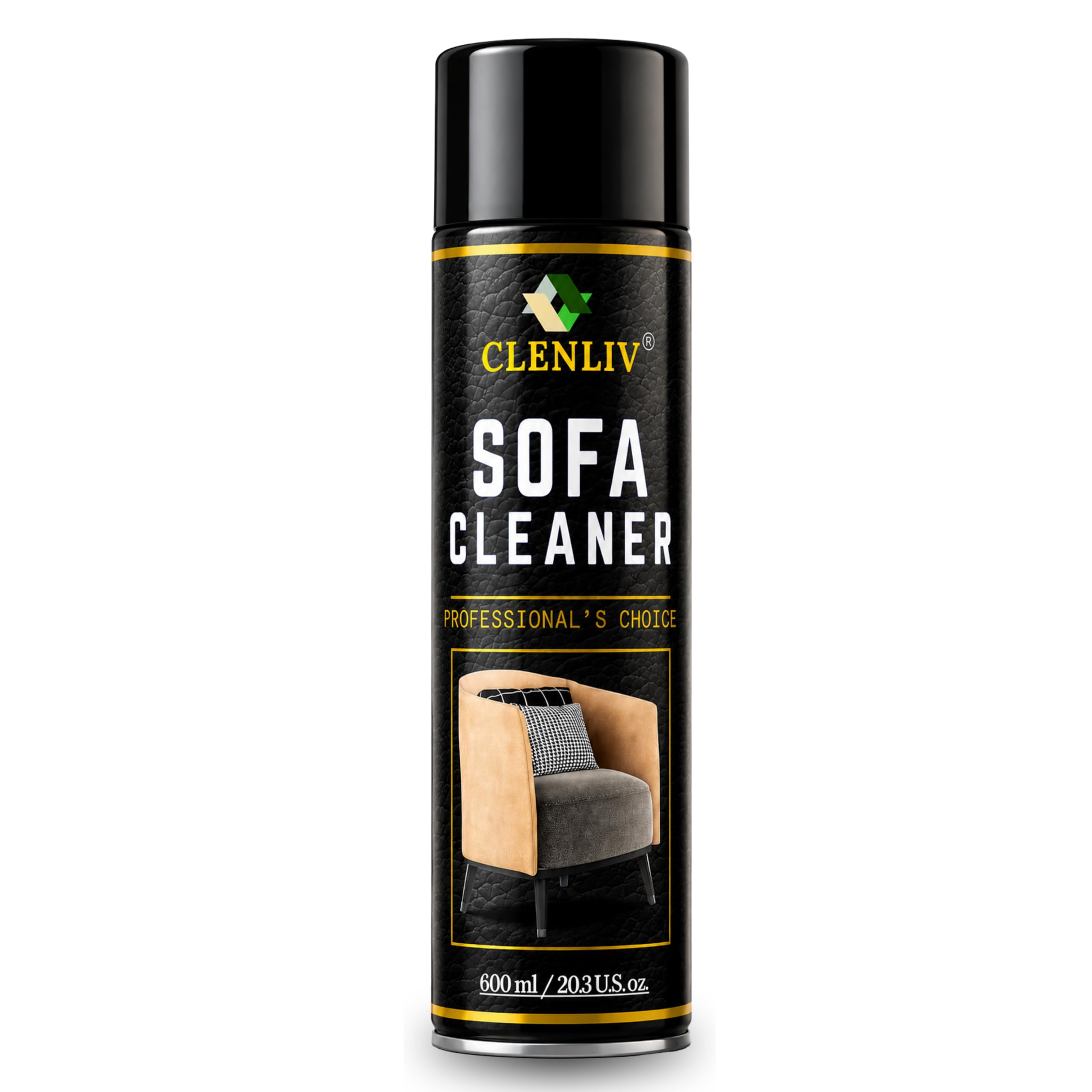 Sofa Foam Cleaner – Waterless Sofa & Carpet Cleaner Foam | Quick Dry Fabric Upholstery Spot Remover | Anti-Odour Fabric and Cushion Cleaner | 600ML |-image-27