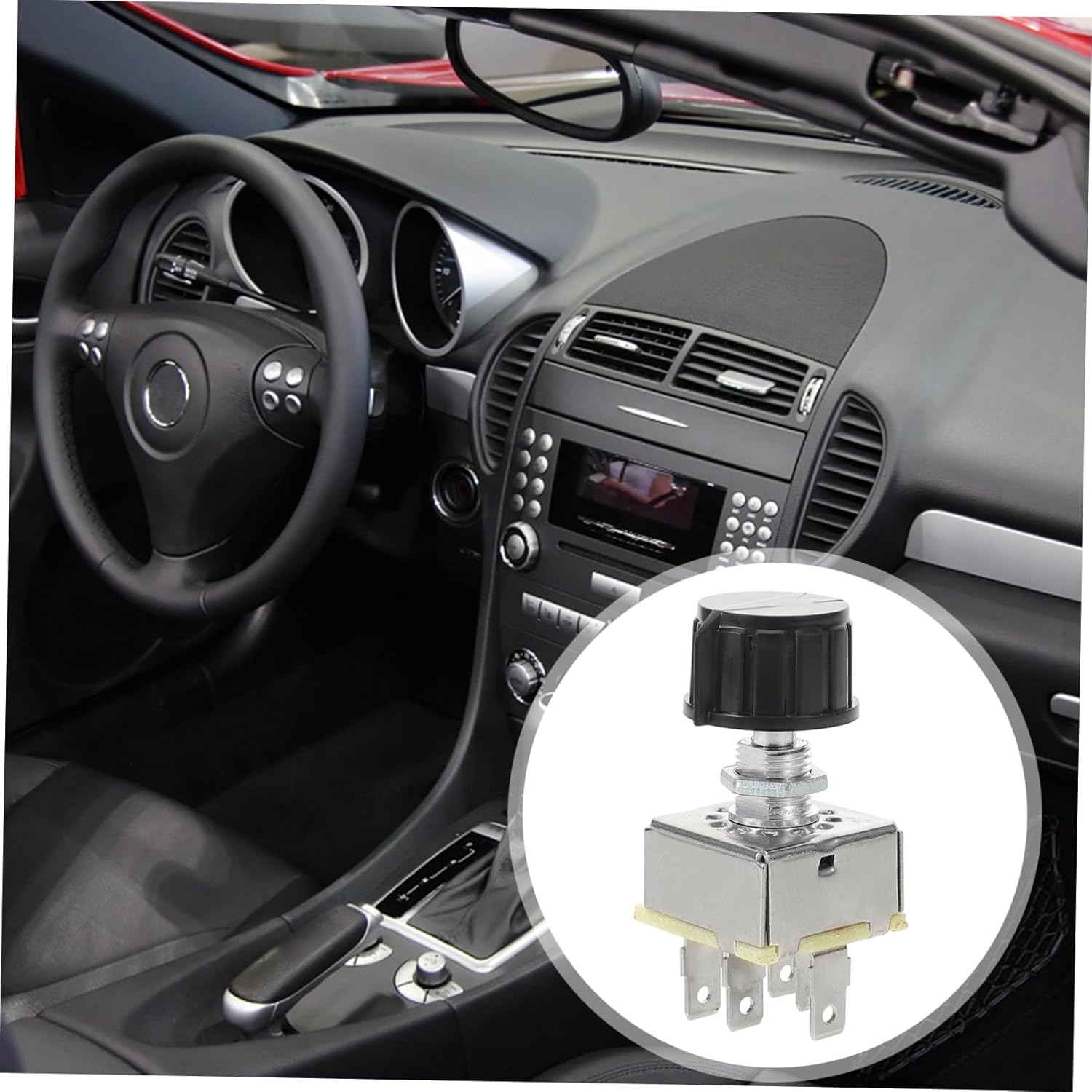 5pcs Car Air Conditioning Blower Speed Volume Control for Easy Installation Fit for Automotive Air Conditioner Use