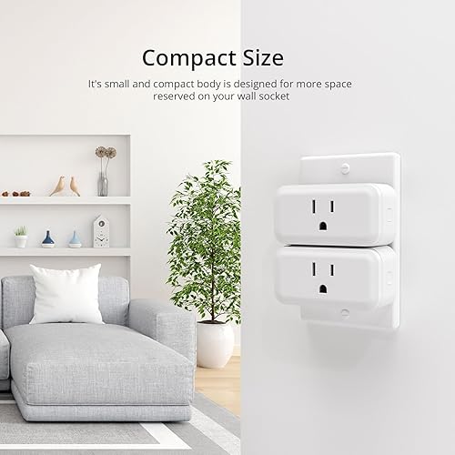 Miniatura 7 de SONOFF Enchufe inteligente S40 con monitoreo de energía, salida inteligente de 15 A, certificado ETL, compatible con Alexa y Google Home, compatible