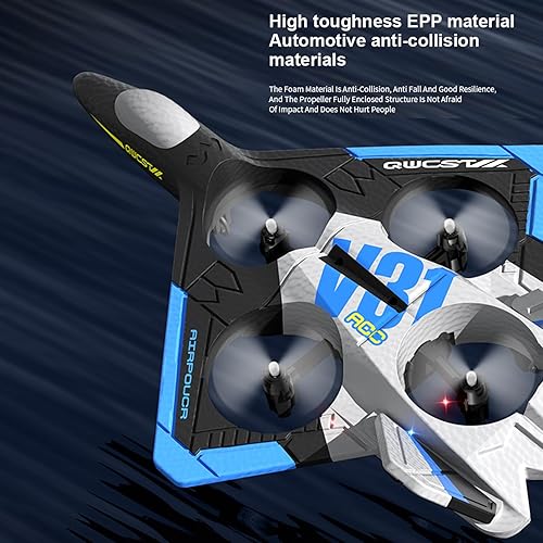 Miniatura 6 de GoolRC Avión RC con cámara 4K, avión RC de 6 canales, avión de control remoto de 2.4 GHz, planeador RC de espuma, avión RC fácil de volar, avión RC