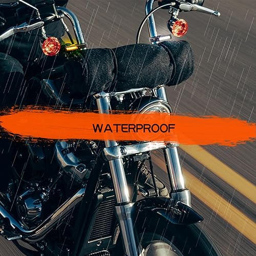 Miniatura 4 de Señales de Giro Secuenciales Switchback para Horquilla Delantera LED con Kit de Reubicación, Luces de Marcha para Motocicleta para Horquilla