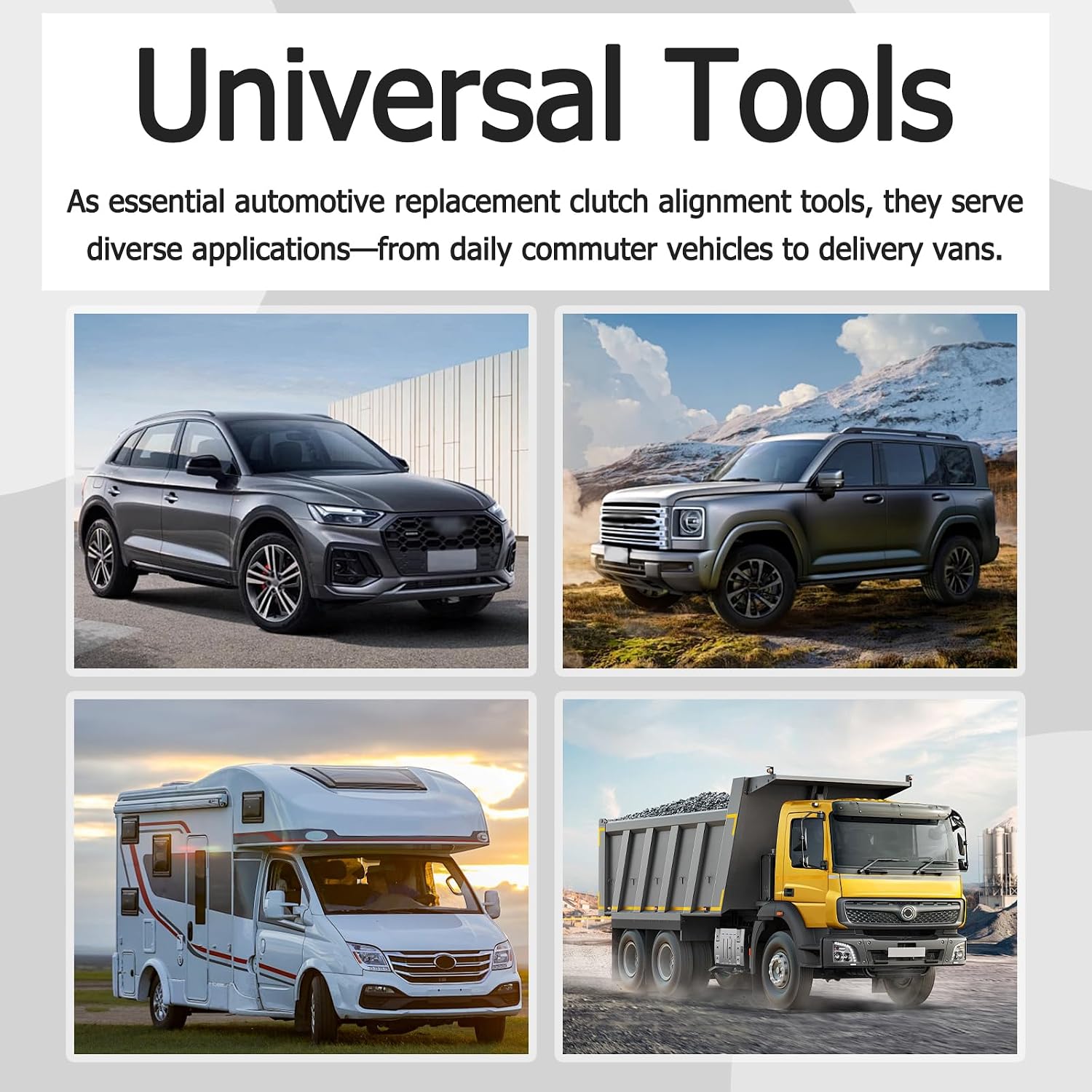 Car Clutch Alignment Tool,Practical Car Alignment Tool Kit for Aligning Clutch Pair Hole,Essential Cars Accessories Clutches Plates Alignments Tools Automotive for Single Disc Clutches