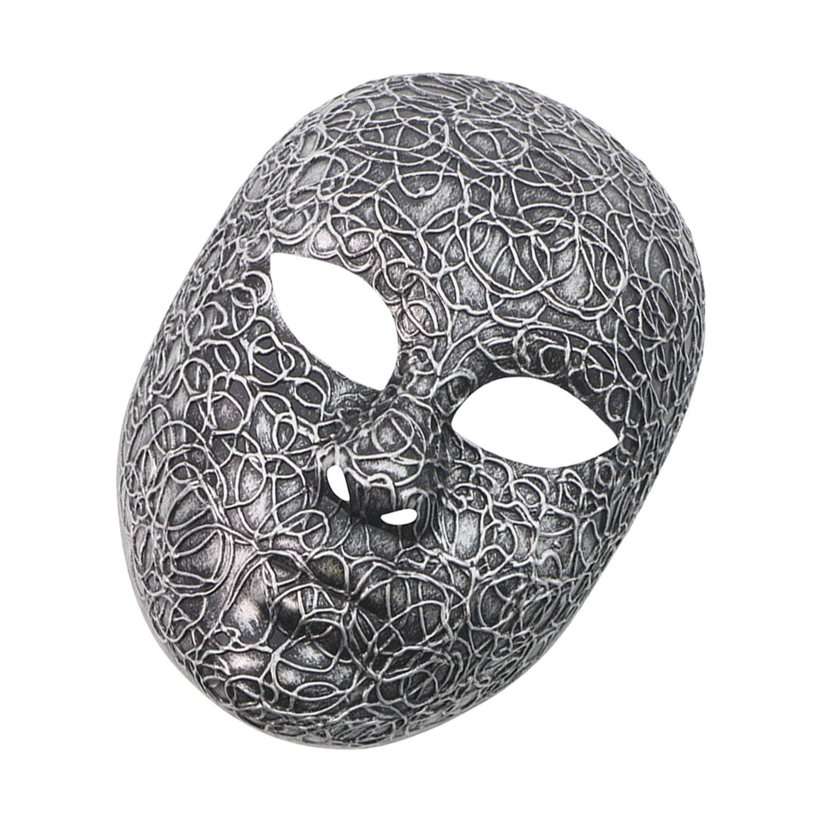 Buxuaaaa Masquerade Skull Full Scary Cosplay Party for Halloween Carnivals Fancy Dress Skeleton