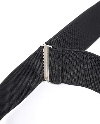 Men Button Suspender Adjustable Y-Back Elastic Tuxedo Heavy Duty Suspender | Y-Shaped,Invisible Button Ends,1.4 W, Up To 43,Sturdy PU Metal Buckles, For Casual Formal Outfits