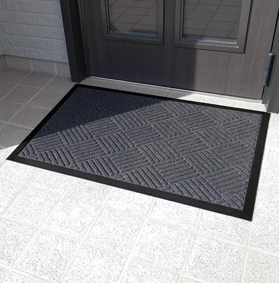 ◾️昭和レトロ◾️屋外 屋内 店舗用 泥落としマット 家庭用 ドアマット 楽天市場】玄関マット 屋外 エントランスラバーマット 45×75cm