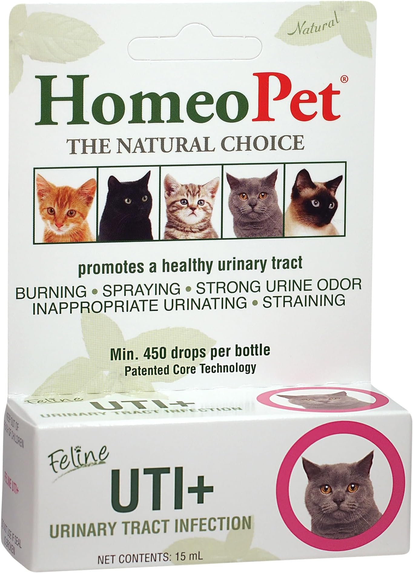 Homeopet UTI Plus Urinary Tract 1z Easy Administer Liquid Clinically Proven