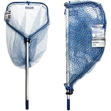 SS120X Saltwater Series Precision Landing Net, Silver/Blue
