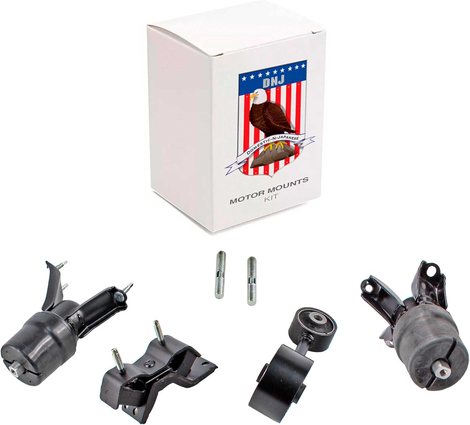 DNJ MMK1056 Motor Mount Kit for 1997-2001 Toyota Camry Solara 2.2L L4 16V DOHC 2164cc