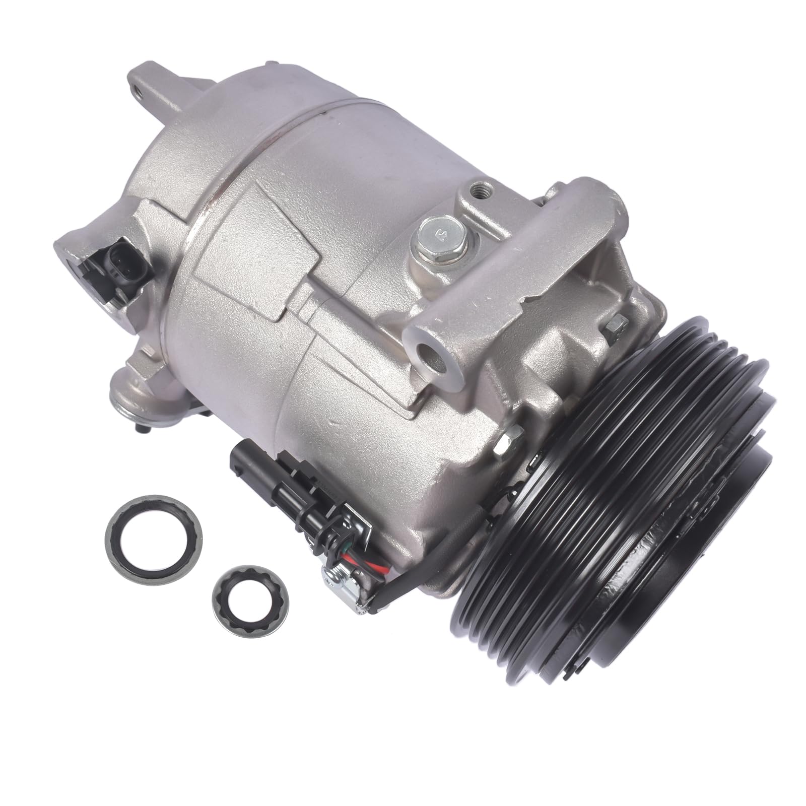 TEKKOAUTO AC Compressor with Clutch Replacement for Buick Regal 2014-2017, Chevy Impala 2014-2018, Malibu 2013-2015, Malibu Limited 2016, GMC Terrain