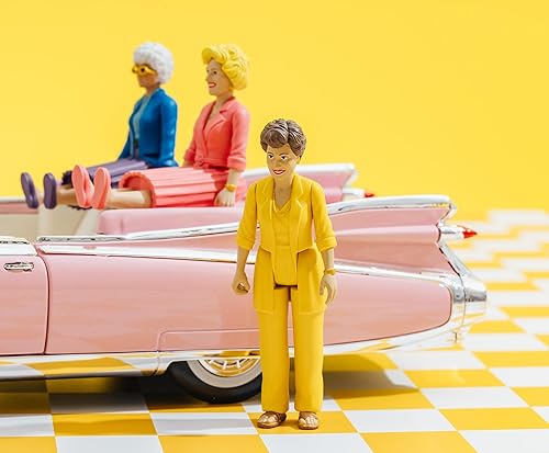 Miniatura 8 de Toynk The Golden Girls Blanche Devereaux - Figura de acción retro de 3.75 pulgadas