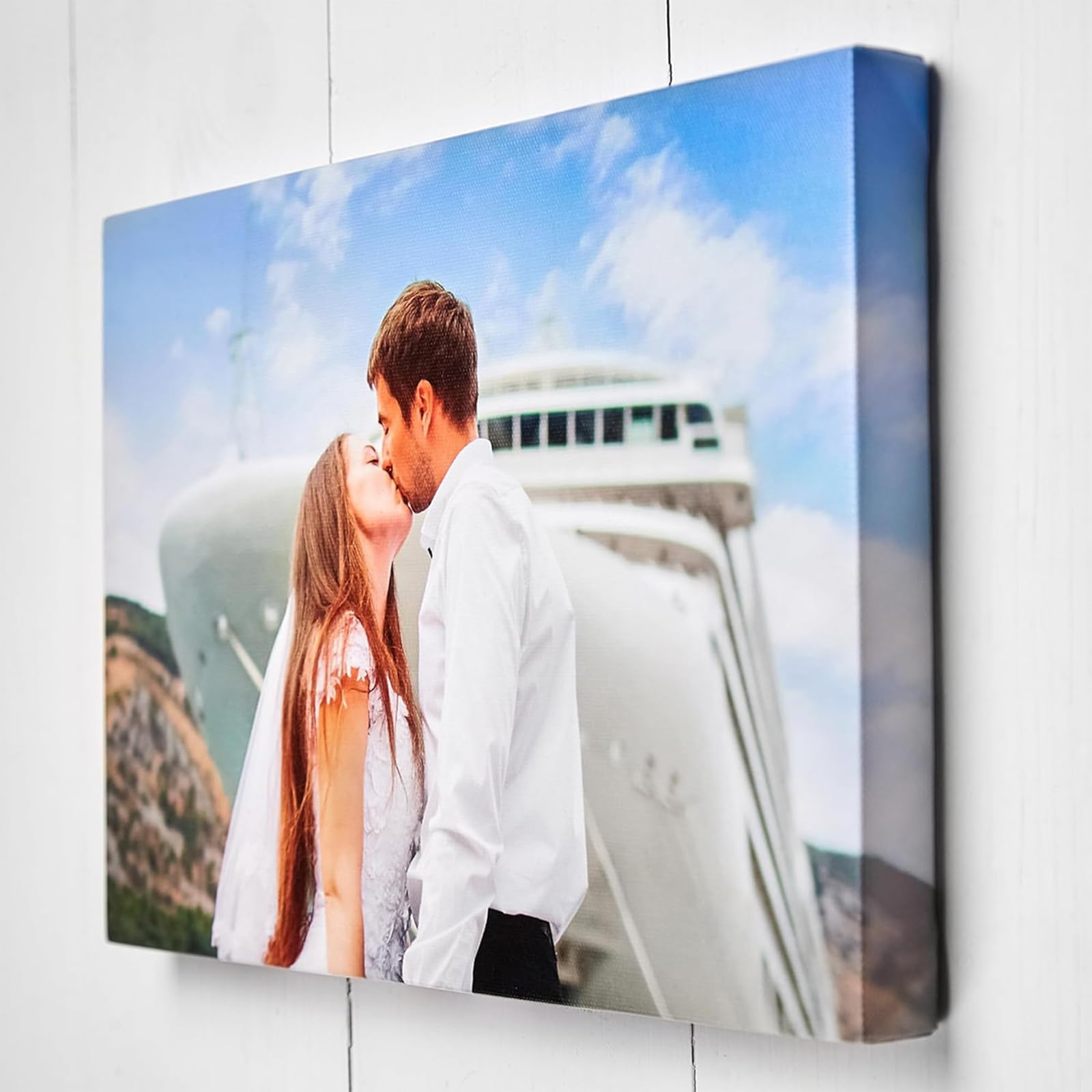 SwiftprintUK Personalised Canvas Photo Prints Your Photos Canvas Framed, Gallery Wrapped, – Perfect for Home Pictures, Decor and Gifts 46x31cm (18x12in) — view 10