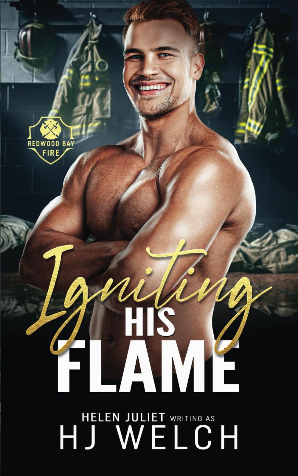Igniting His Flame: An MM Firefighter Romance (Redwood Bay Fire)