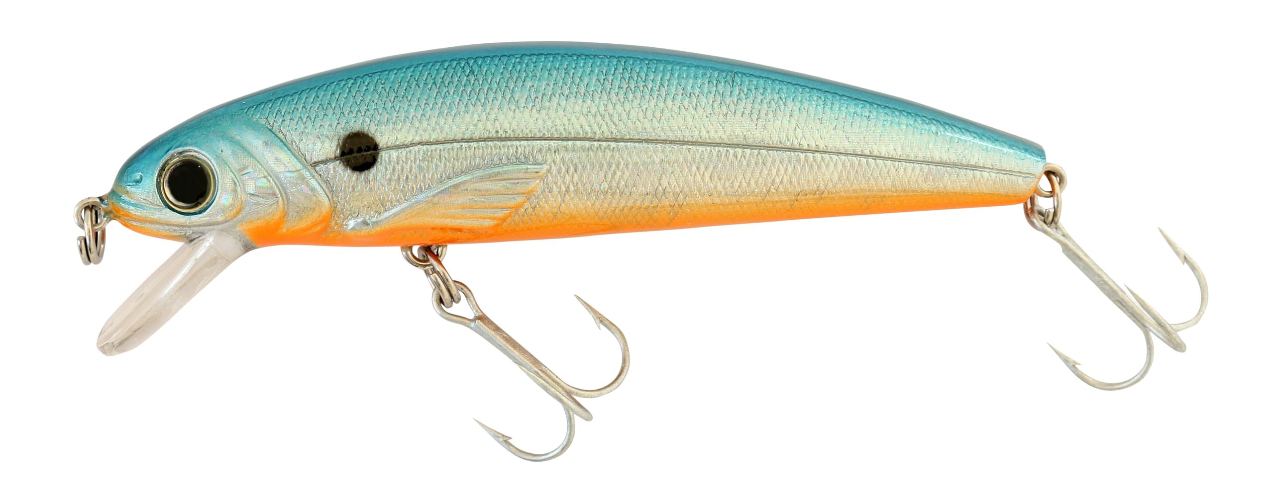 Abu Garcia Tormentor Floating Lure, Ideal for Trout, Perch, Pike, Zander, Bass, and Salmon, Seductive Action with Vibrant Fish-Catching Colours, Holo Silver/Blue 9 cm