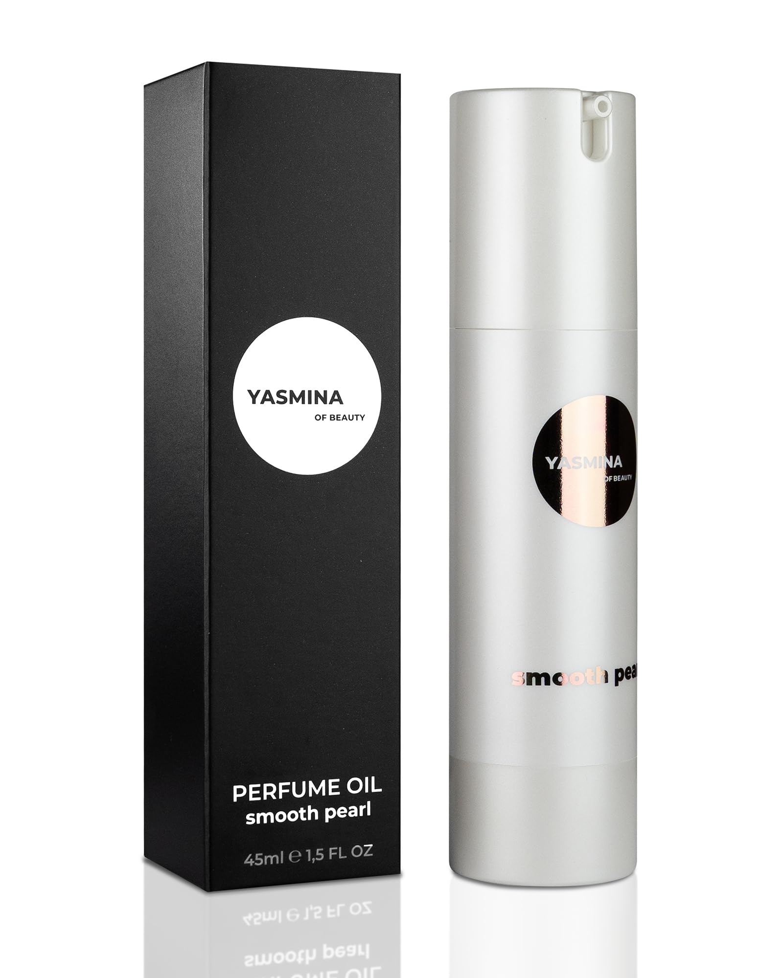 Smooth Pearl Parfum Oil Frauen - Parfum Damen - Intensiver, Ausgewogener Blumiger Duft - 100% Alkoholfrei - Pflegende Ätherische Öle
