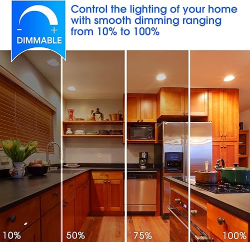 Miniatura 10 de Energetic - Bombillas LED PAR30, luz de inundación para interiores y exteriores de 10 W (equivalente a 75 vatios), luz diurna de 5000 K, 1000
