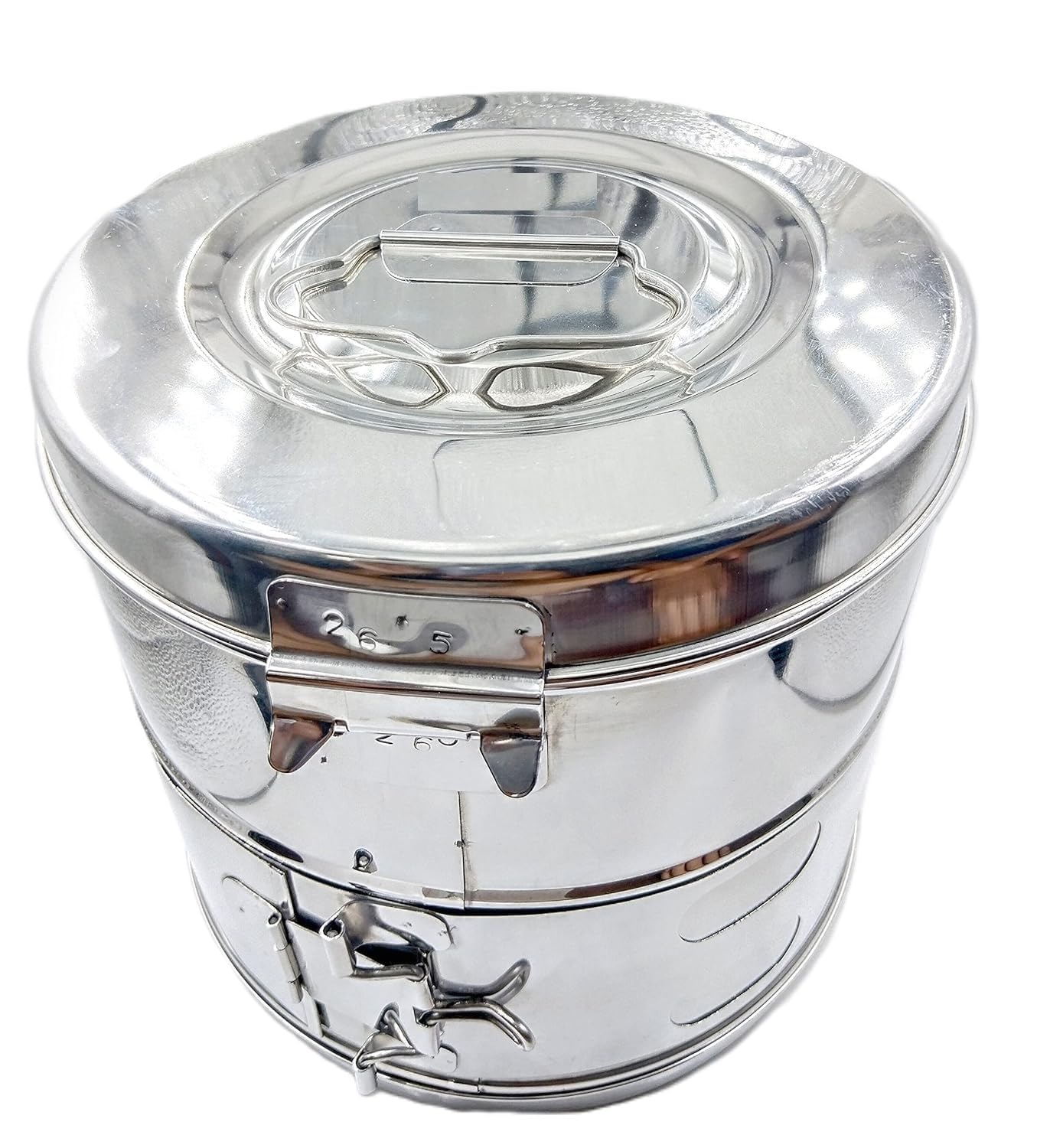 Jetflon Stainless Steel Medical Dressing Drum Autoclave Drum super deluxe premium quality of product multipurpose use drum (8 x 8 inch) pack-1 (B0C154C74P) Amazon Price History, Amazon Price Tracker