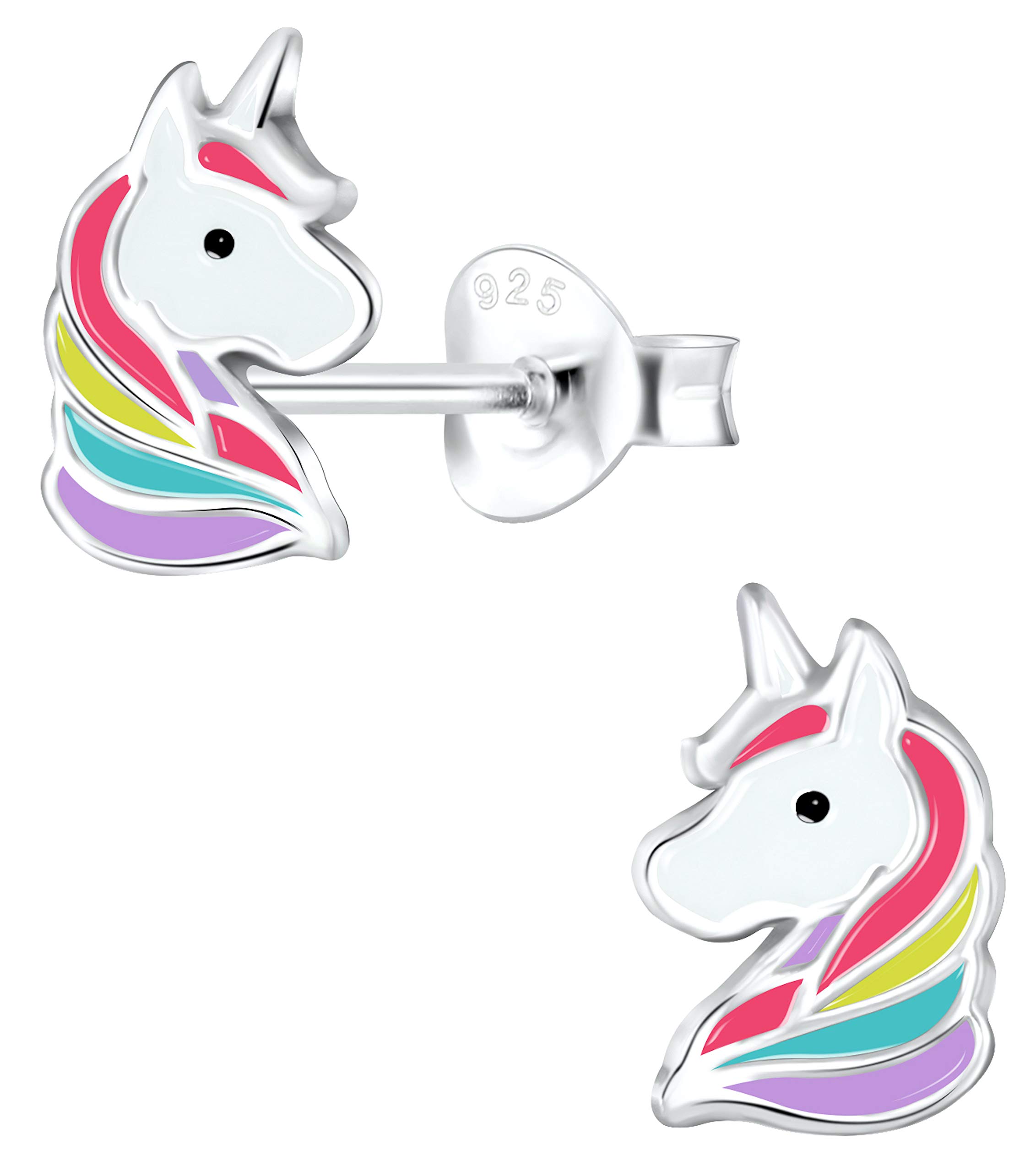Aww So Cute 925 Sterling Silver Hypoallergenic Unicorn Stud Earrings for Babies, Kids & Girls | Diwali Gift/Birthday Gift | Comes in a Gift Box | 925 Stamped with Certificate of Authenticity | ER1592 (B07V6FB2H8) Amazon Price History, Amazon Price Tracker