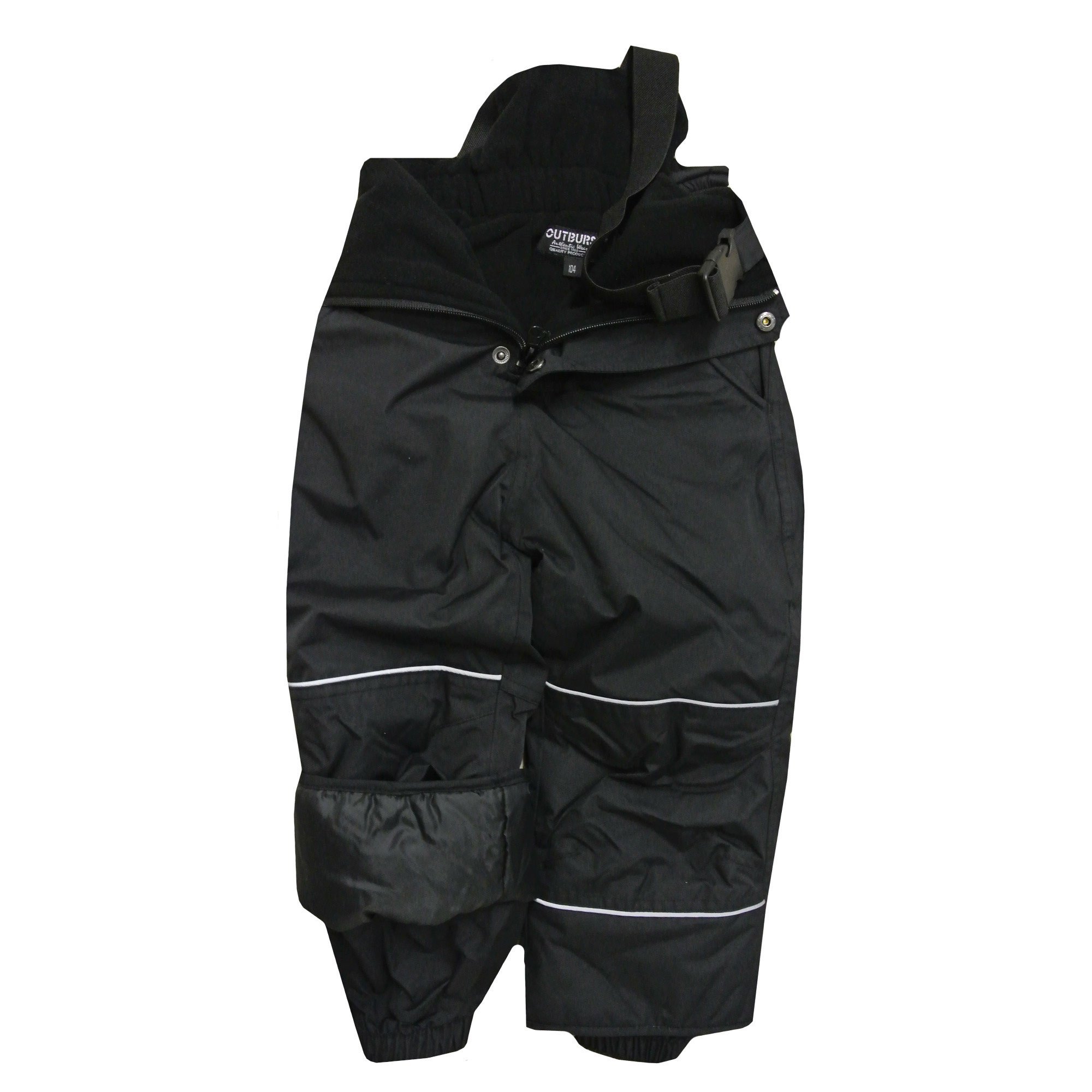 Outburst Skihose Schneehose 10.000 mm Wassersäule Mädchen schwarz