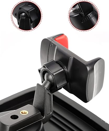 Miniatura 6 de JeCar Soporte de teléfono JK para salpicadero, accesorios interiores para Jeep Wrangler JK JKU 2011-2018, negro