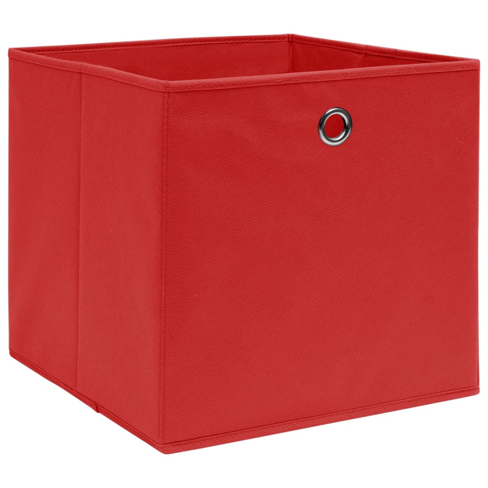 Aufbewahrungsboxen 10 STK Spielzeugkiste, Aufbewahrungskiste, Kleideraufbewahrung, Kleideraufbewahrung & Organisation, Vliesstoff 28x28x28 cm Rot