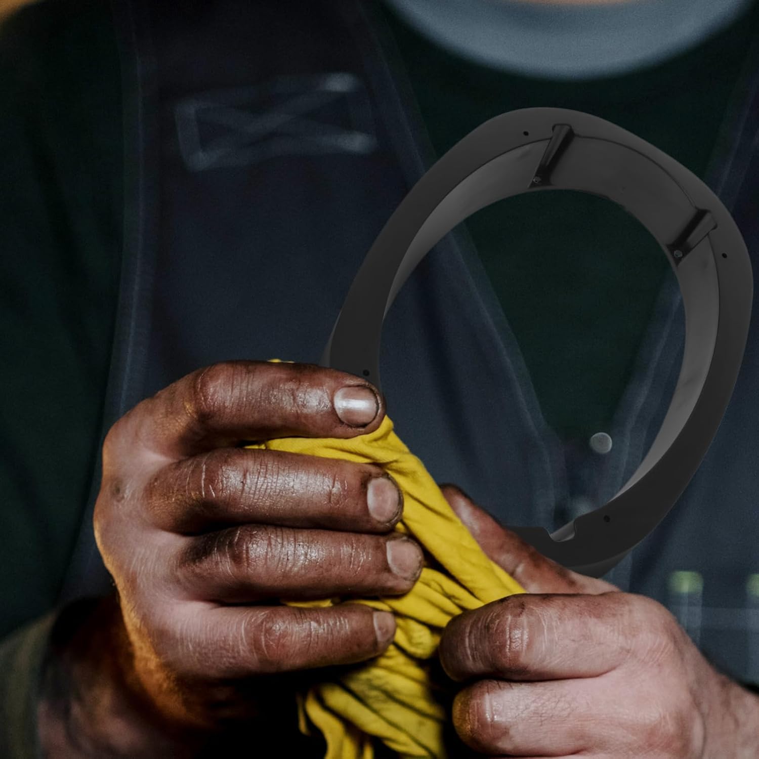 iplusmile 1 Pair 6X9 Speaker Spacer Ring Adapter, Universal Car Speaker Beveled Spacer Mounting Bracket, Automotive Refit Audio Mat