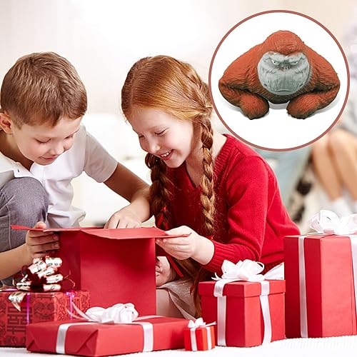 Miniatura 6 de YANZHE Juguetes de mono, divertidos juguetes de gorila para niños y adultos, mono antiestrés para apretar, juguetes sensoriales para aliviar el
