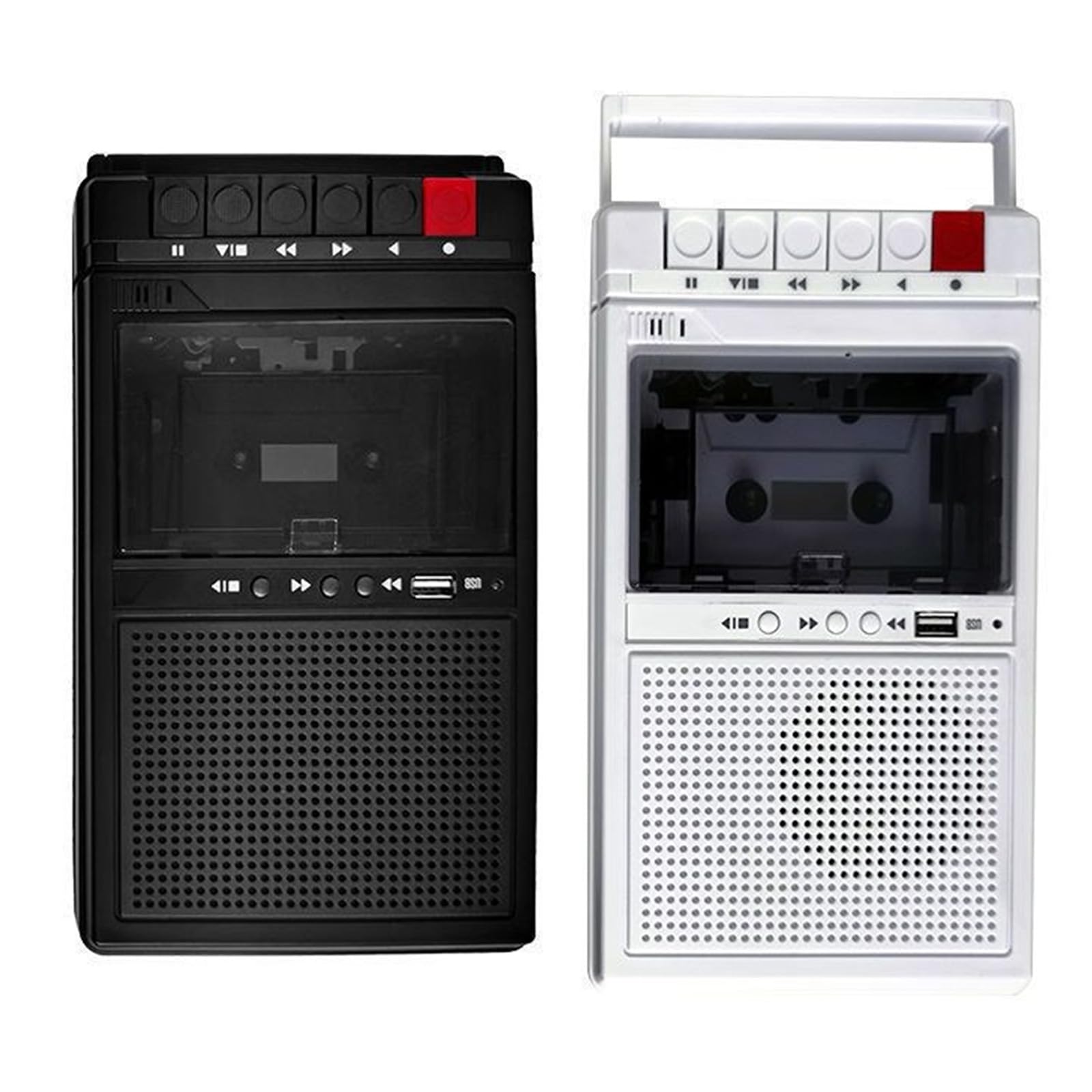Registratore a nastro portatile leggero nostalgico retrò lettore di nastro portatile con porta USB portatile