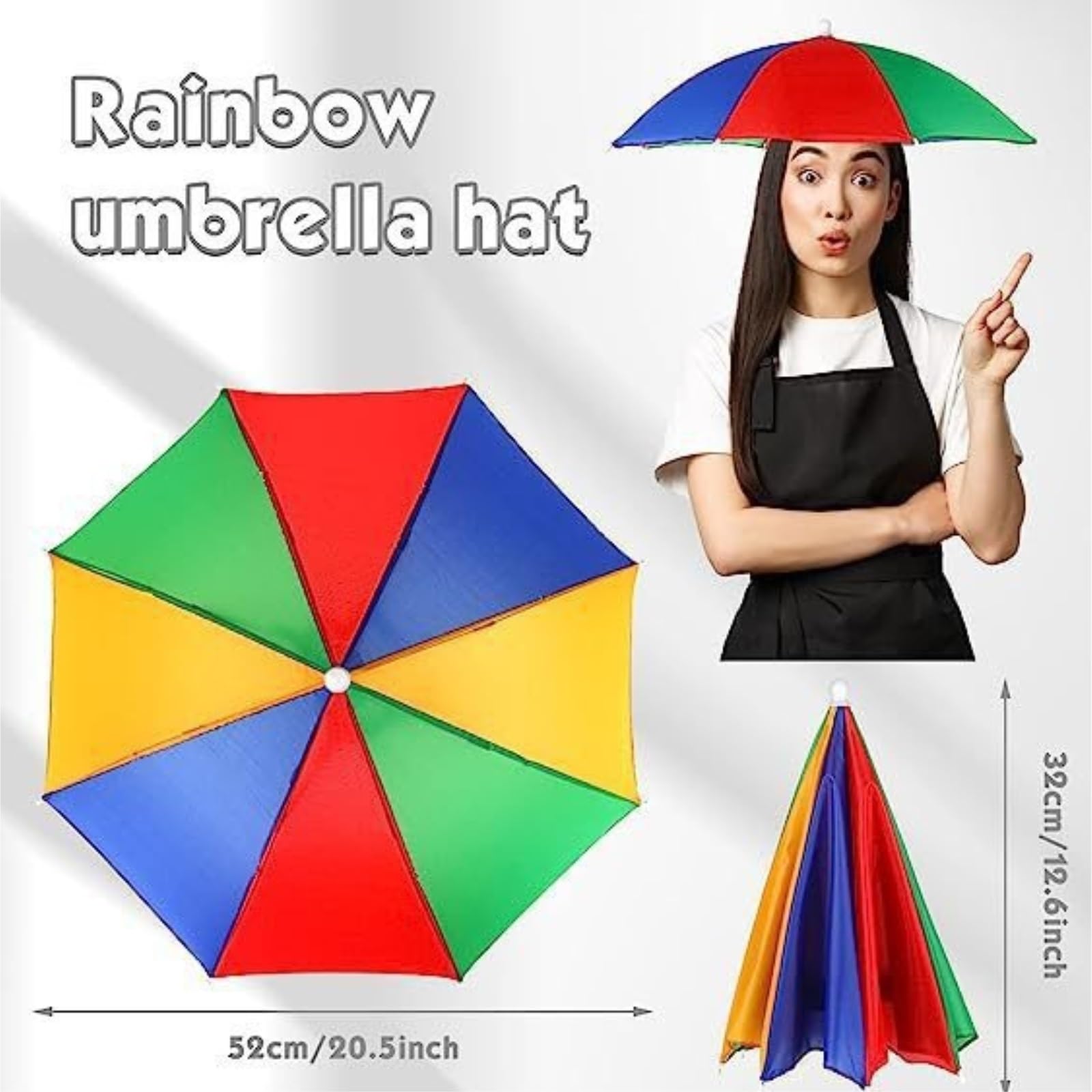 Przeciwsłoneczny Parasol Wędkarski 1 Szt. Parasolka Z Gumką Do Aktywności Na Świeżym Powietrzu Ogrodnictwa(Blue)