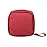 Hekyip Mini Cosmetic Bag, Travel Makeup Pouch, Portable Waterproof Cosmetic Pouch for Ladies Women, Mini (Mini Red)