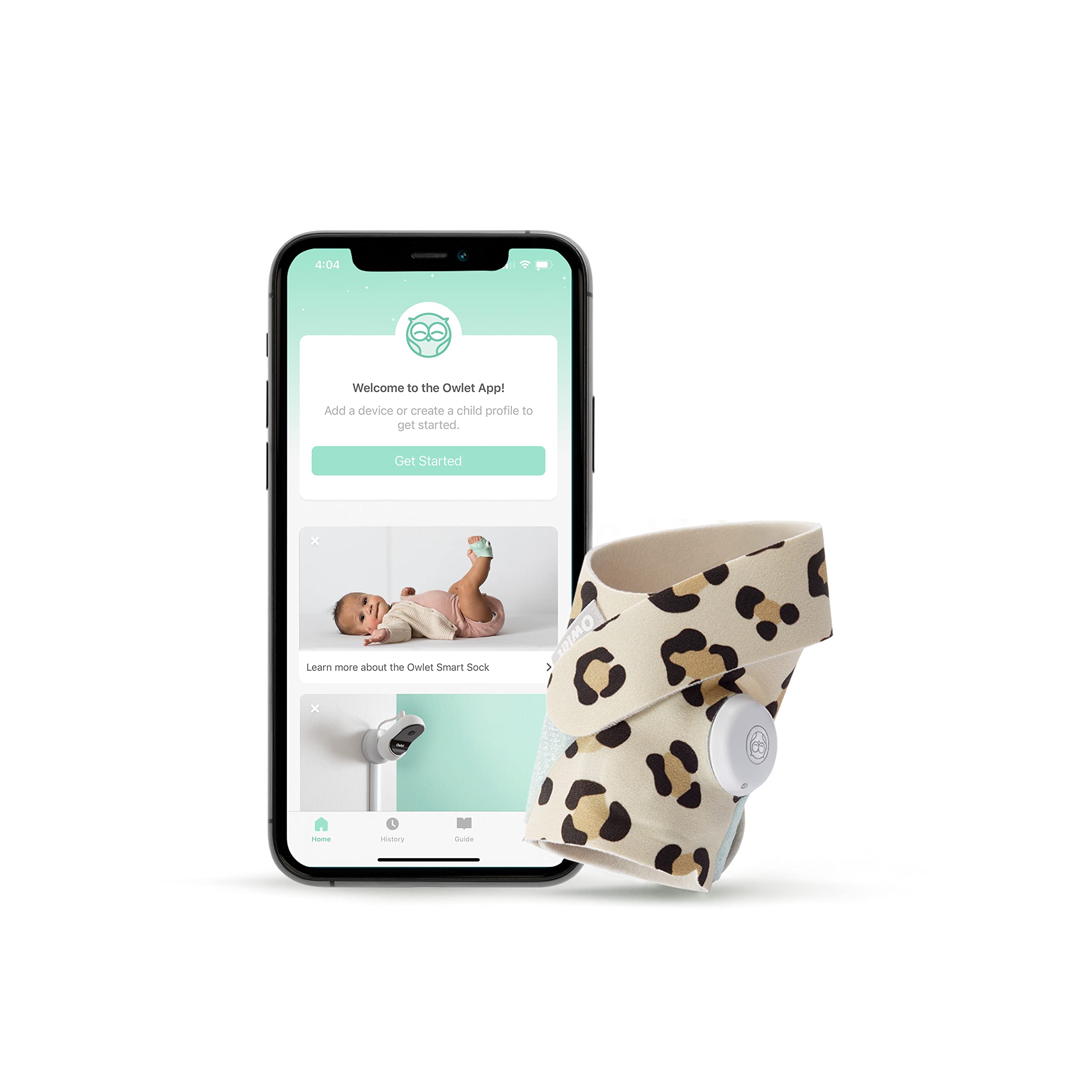 Owlet — Smart Baby Monitor — Smart Sock 3 — iOS and Android Compatible