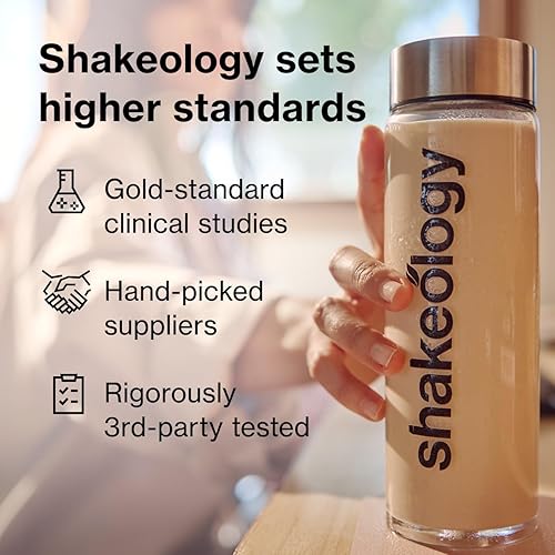 Miniatura 5 de Shakeology Batido nutricional de superalimentos a base de plantas, polvo de postre saludable con proteína vegetal, probióticos, adaptógenos y
