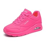 Women&apos;s Uno-Night Shades Sneaker – Air-Cooled Memory Foam&comma; Skech-Air Midsole&comma; Durabuck Upper